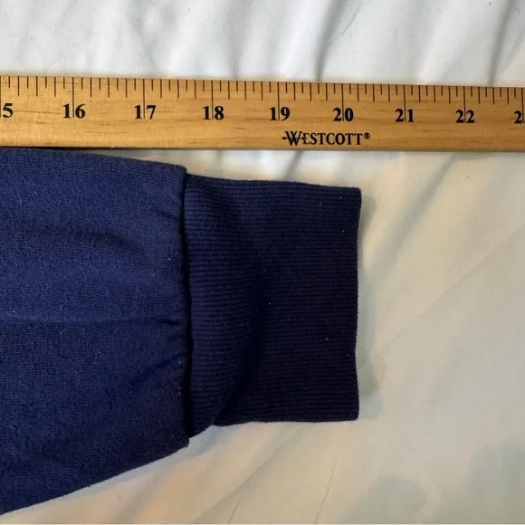 Colorblock American Flag Crewneck Sweater - Picture 8 of 8